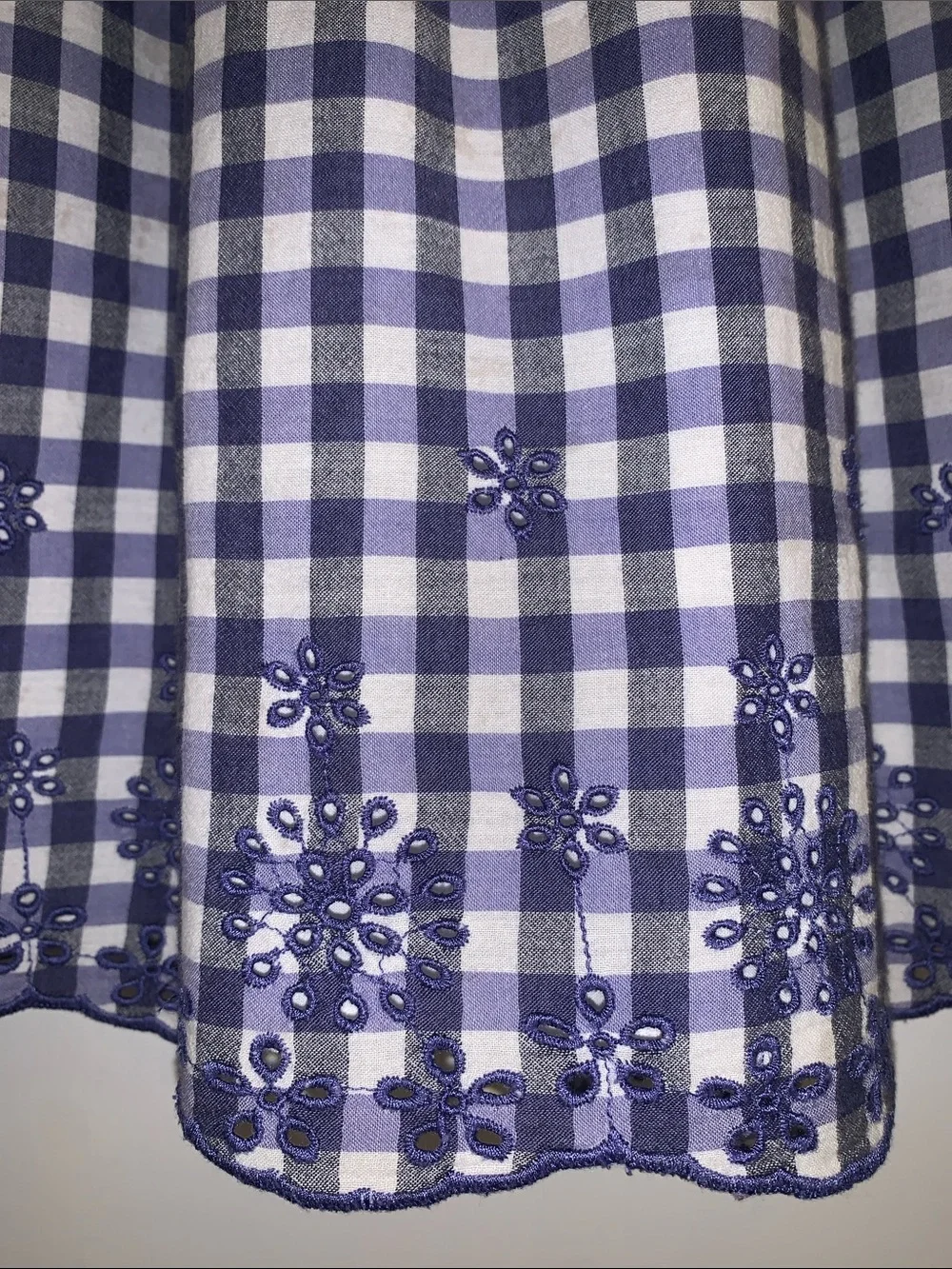 Cat & Jack Blue and White Dress 4/5 Embroidered Eyelet